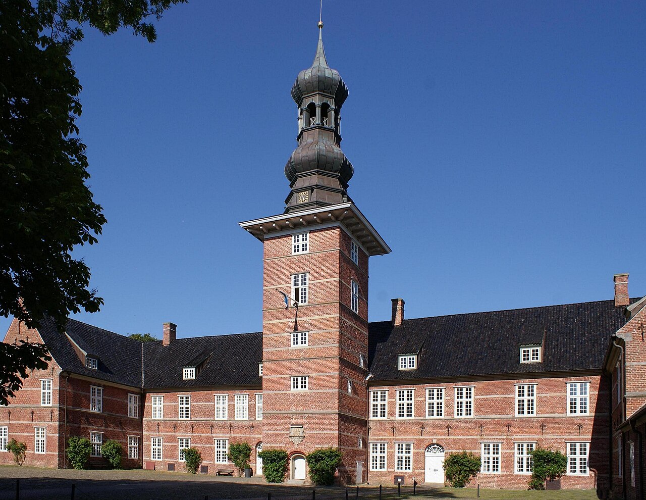 Husum Castle, the Courtyard