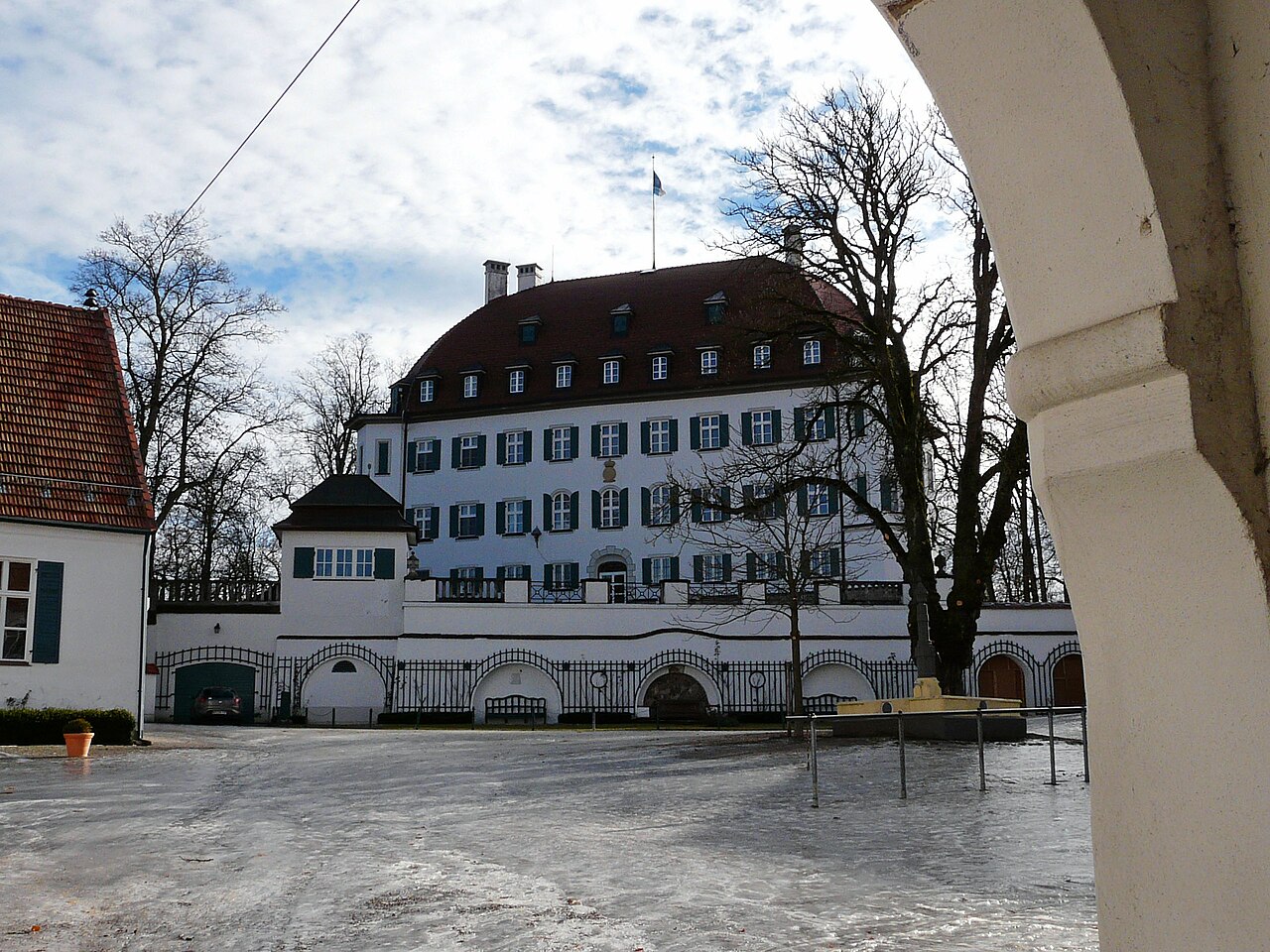 Schloss in Waal