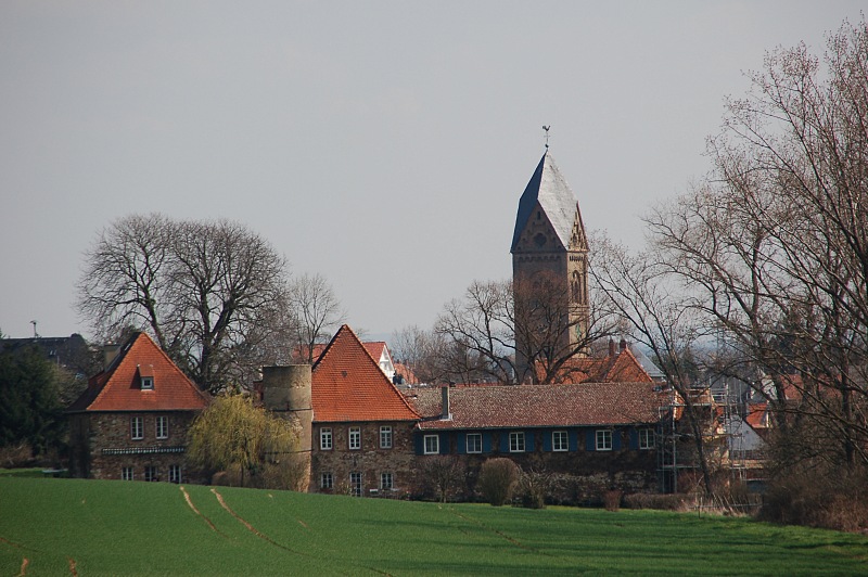 Weilbach, Schloss, Kirche, Nassau, Hesse, Hessen, Germany, Deutschland