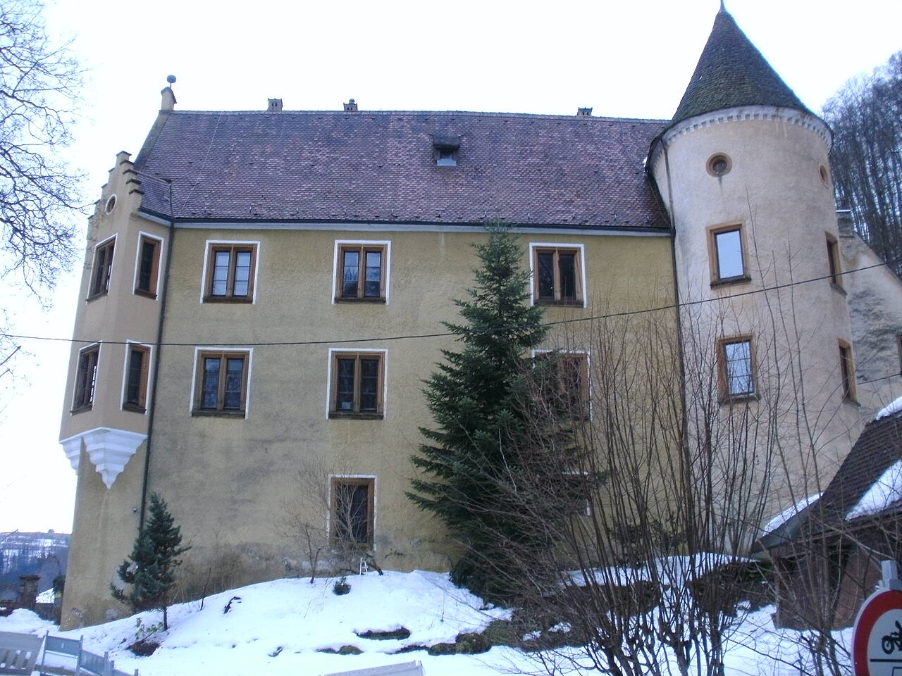 Castle Weissenstein in Lauterstein, Germany