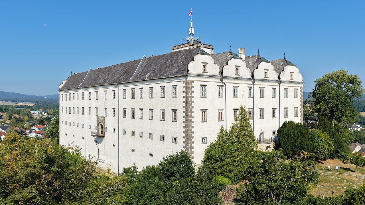 East-southeast view of Weitra Castle in Lower Austria