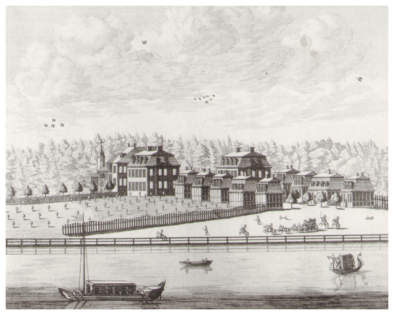 Wilhelmsthal castle - time of commencement