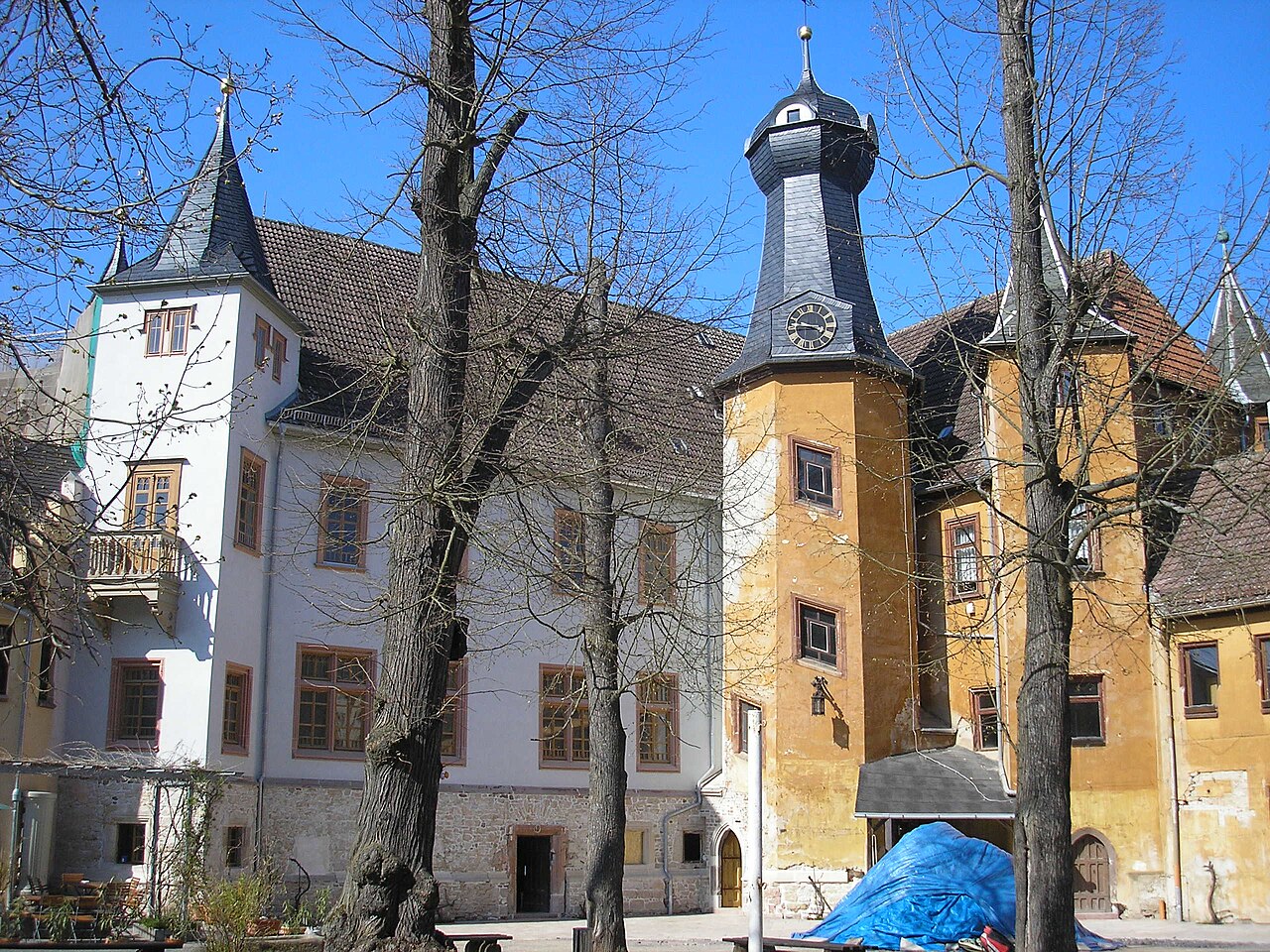 Das Schloss Fröhliche Wiederkunft in Wolfersdorf (Thüringen)