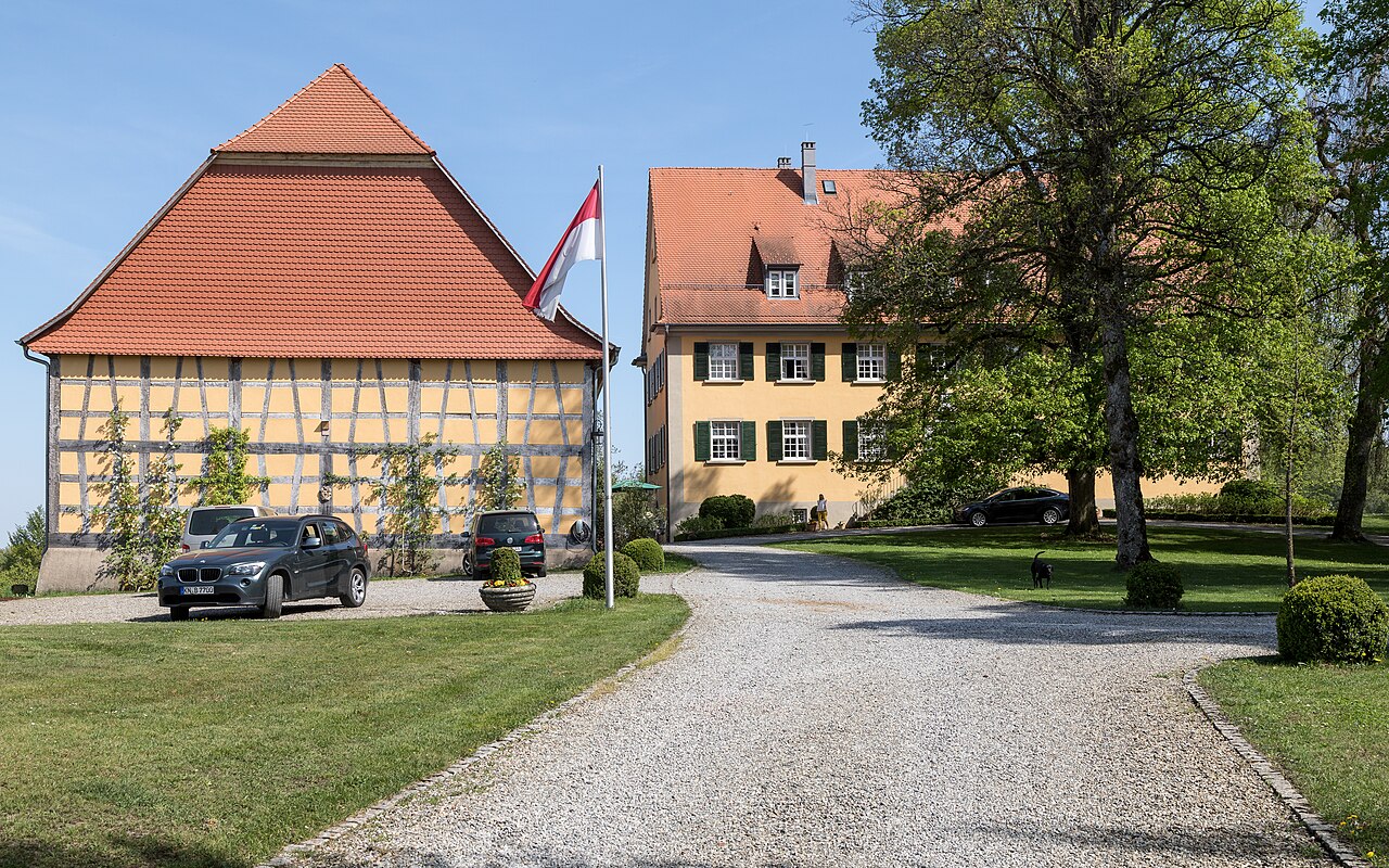 Schloss Langenrain (Allensbach) - Westseite