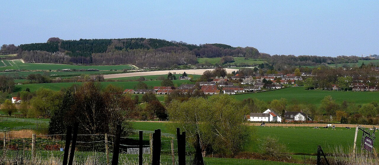 Blick auf den Schneeberg bei Aachen