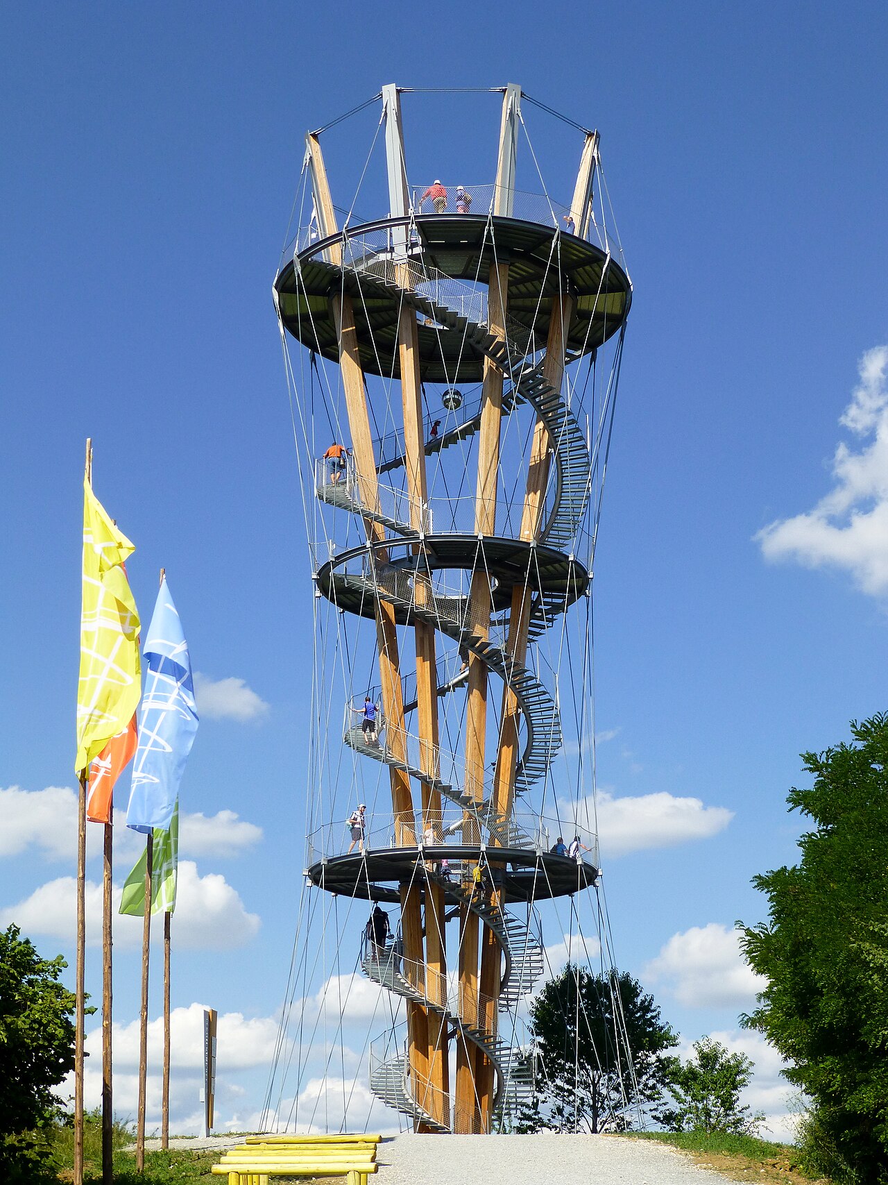 Schönbuchturm auf dem Stellberg östlich von Herrenberg