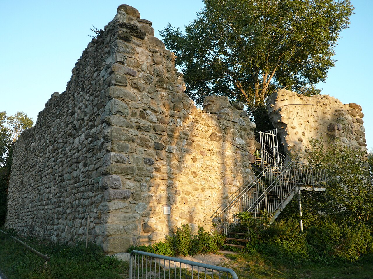 Schopflen, former castle on the island of Reichenau