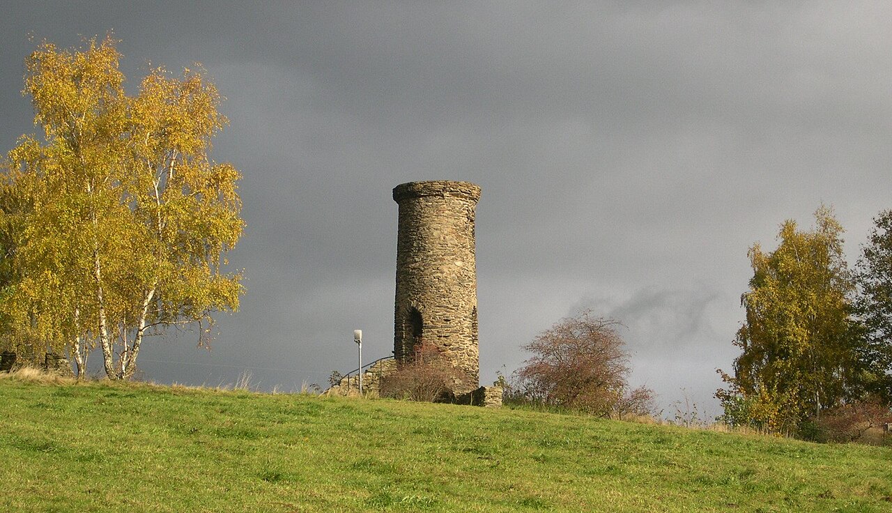 "Burgruine" auf dem Schreckenberg bei Annaberg-Buchholz
