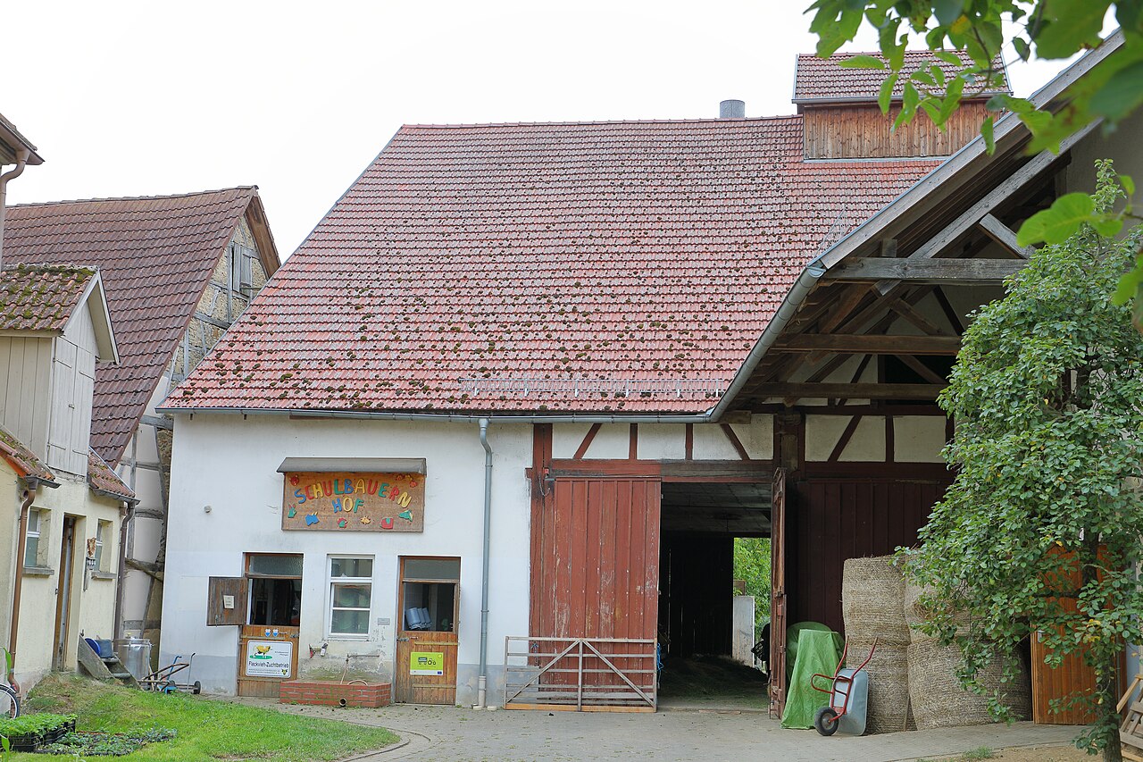 Der "Schulbauernhof Pfitzingen" ist eine Bildungseinrichtung des Landes Baden-Württemberg