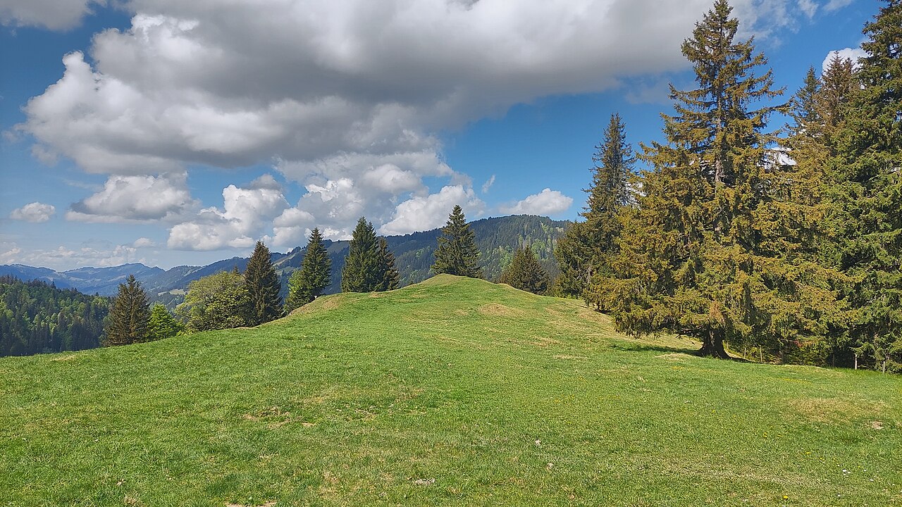 Schupperköpfl in the Allgäu Alps, view from east