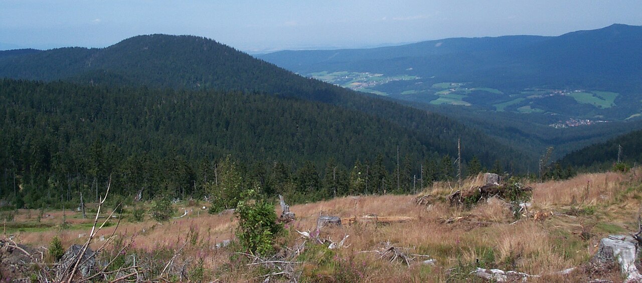 View from Heugstatt to Schwarzeck and Zellertal