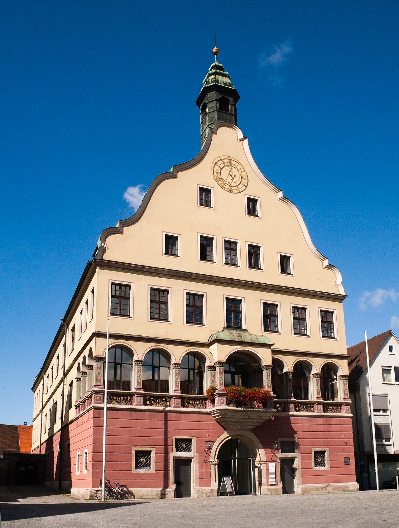 Schwörhaus am Weinhof 12, 1612 durch Caspar Schmid und Laux Hemmerlin d