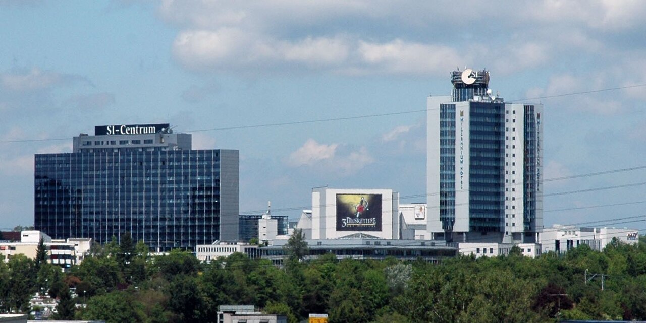 convention and entertainment center "SI-Centrum" in Stuttgart-Möhringen, position: Stuttgart-Fasanenhof industrial park