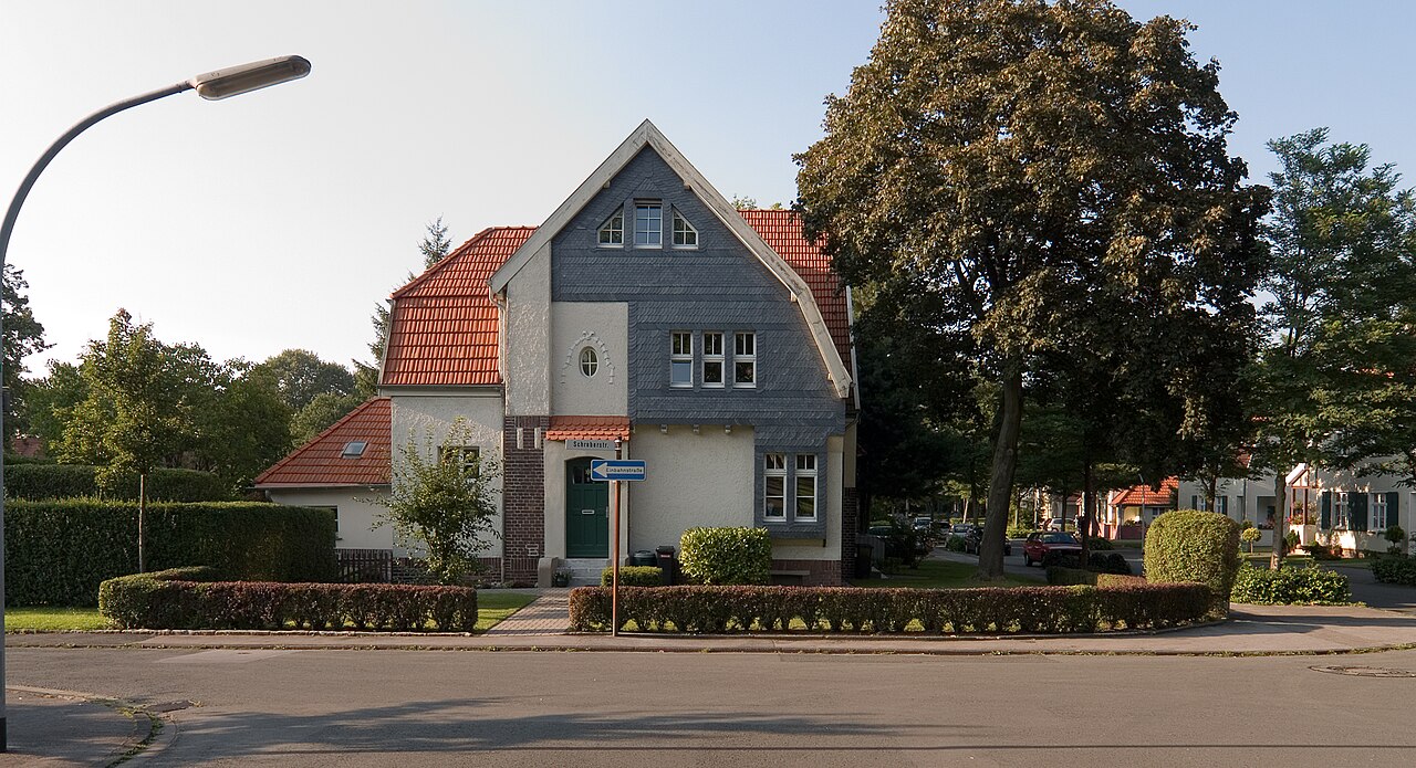 Herne, Gebäude in der Siedlung Teutoburgia