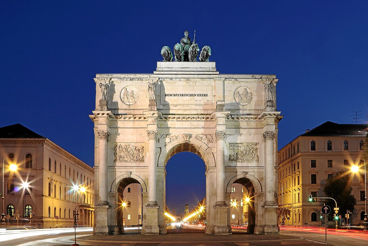 Siegestor in Munich , Germany