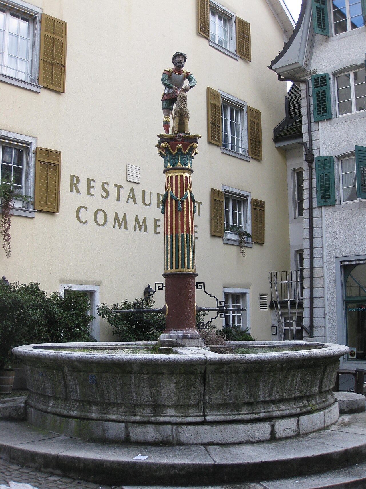 Simsonbrunnen in Solothurn