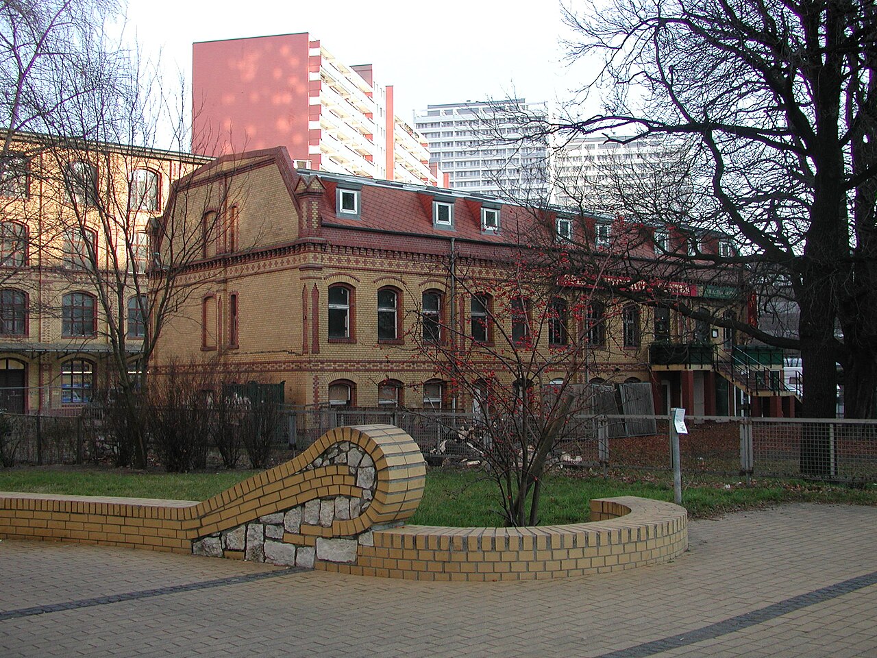 This is a picture of the Berliner Kulturdenkmal ( cultural monument ) with the ID