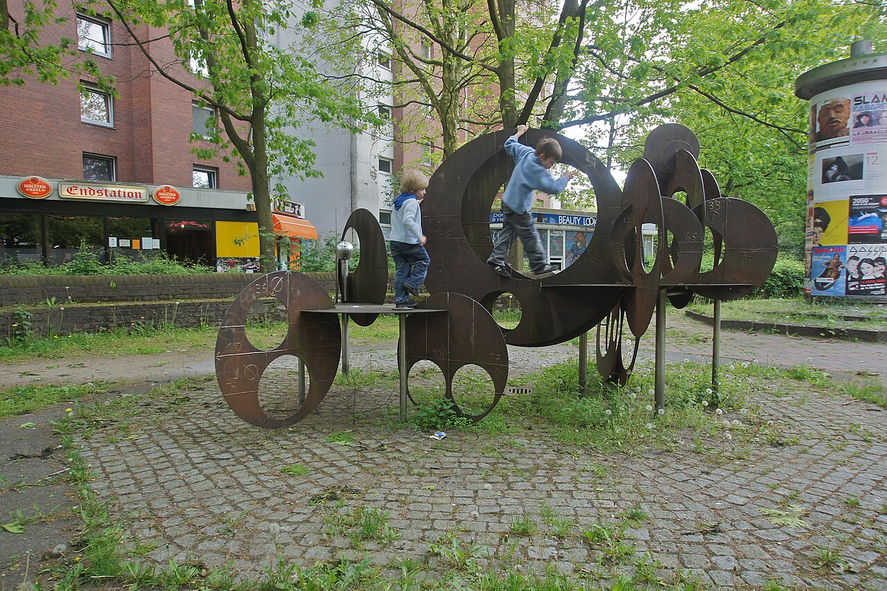 Foto von Skulptur