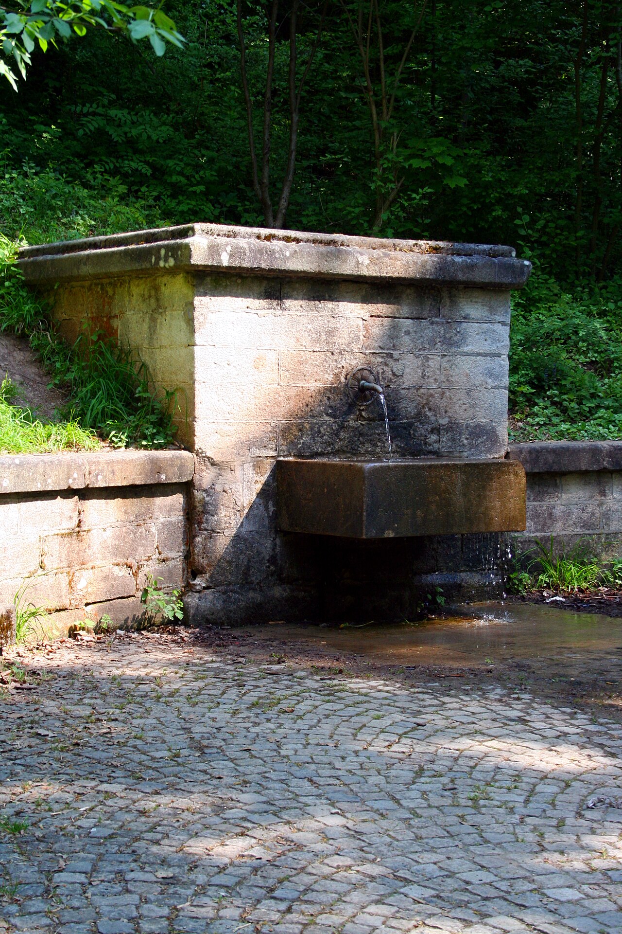 Sophienbrunnen in Stuttgart-West, Baden-Württemberg