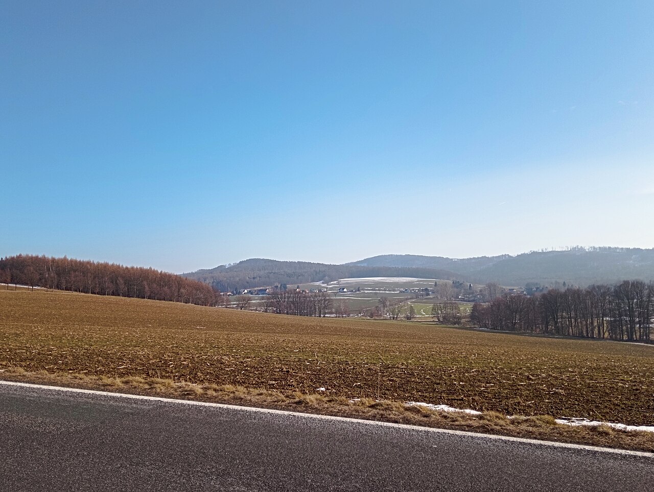 Zleva: Sornßiger Berg, Hochstein, Steinberg