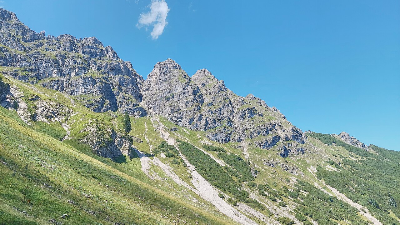 Spicherer Kopf in the Allgäu Alps