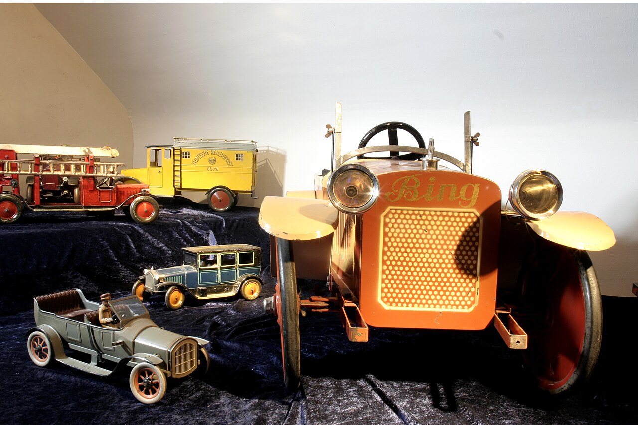 insight of tin toy museum Freinsheim, Germany