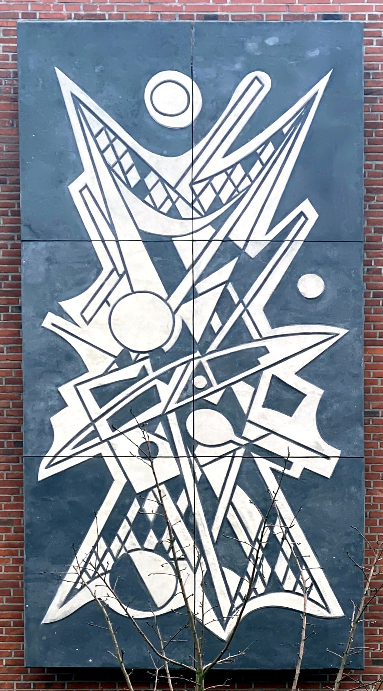 Schule Horner Weg 89 in Hamburg-Horn, Westflügel des Kreuzbaus