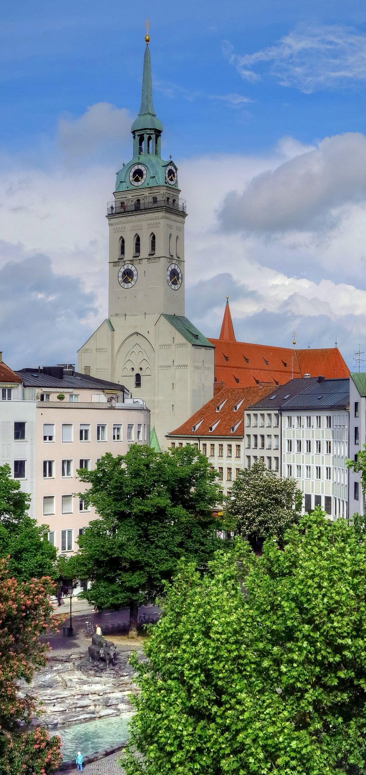 Deutschland, Bayern, München, Kirche: Alter Peter, Rindermarkt