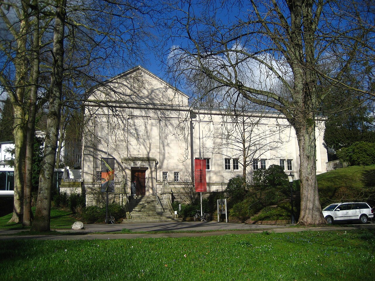 front sight of the Kunsthalle Baden-Baden