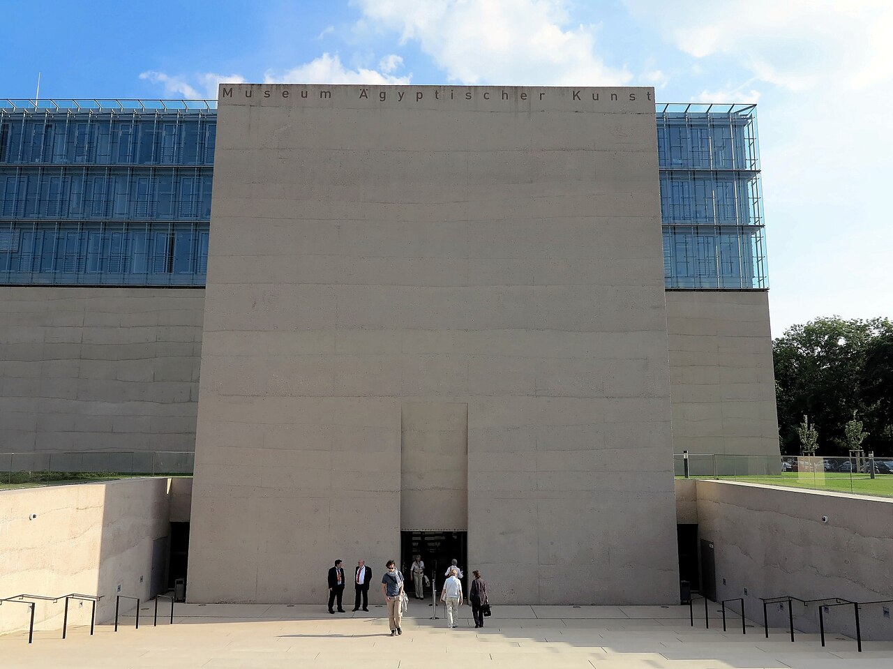 Munich, Portal of the State Museum of Egyptian Art