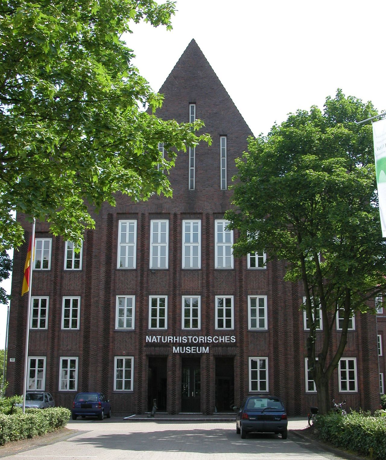 Brunswick , Germany : Entrance of the Museum of Natural History