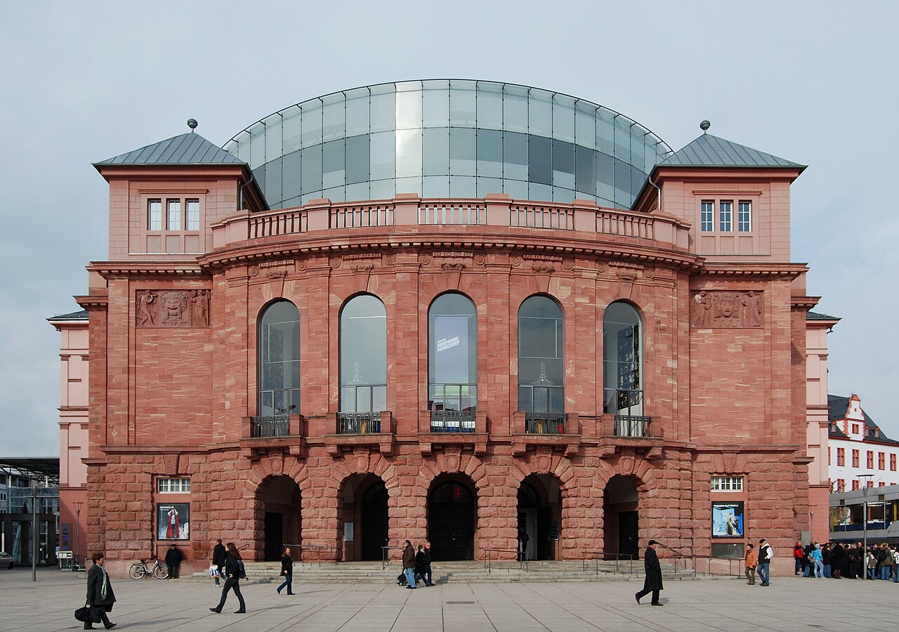 Das Staatstheater Mainz , Februar 2010