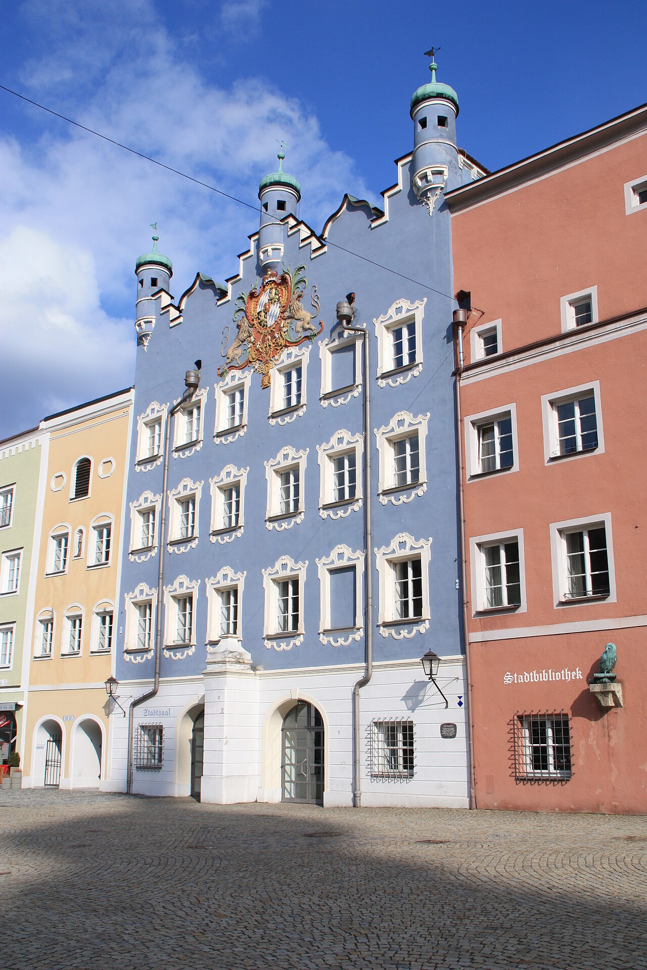 Der Stadtsaal der Stadt Burghausen