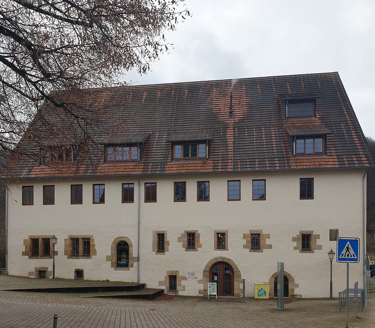 Schlossmühle in Bad Urach, inzwischen Stadtbücherei