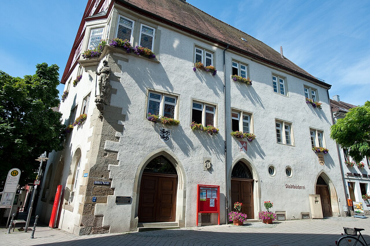 Altes Rathaus von Öhringen (erbaut 1504)