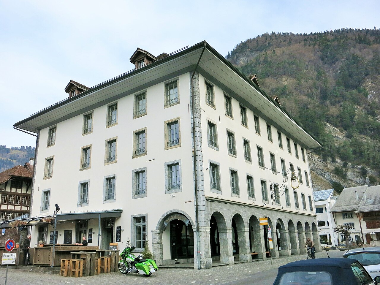 Altstadt, Unterseen BE, Schweiz