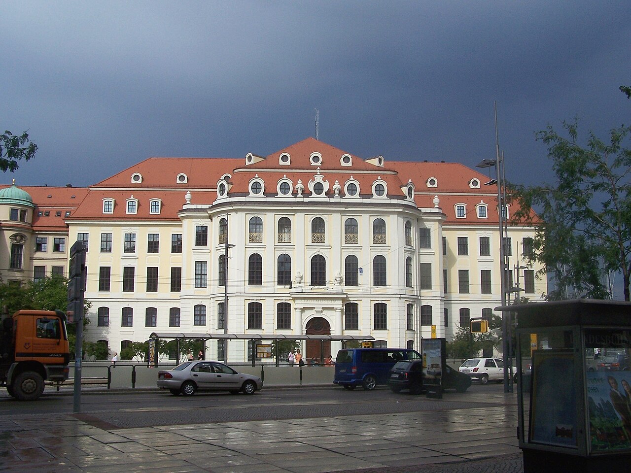 Altes Landhaus in Dresden, heute Sitz des Stadtmuseums