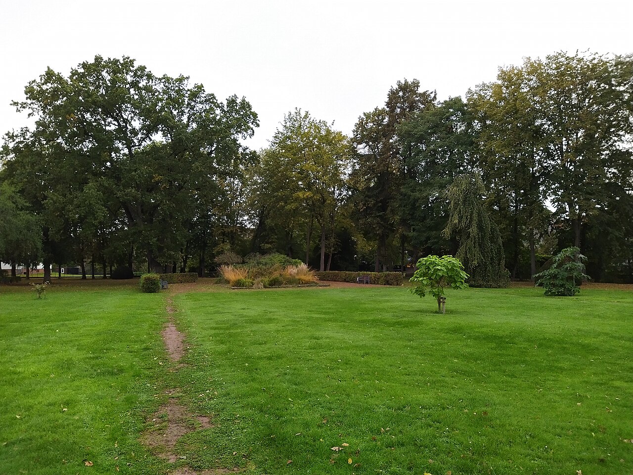 Stadtpark Elze im Herbst