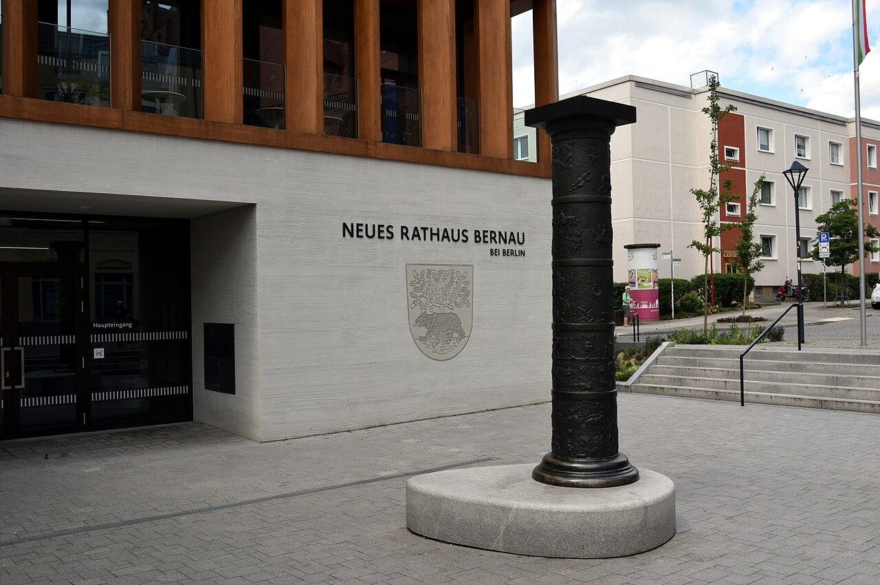 Foto von Stadtsäule