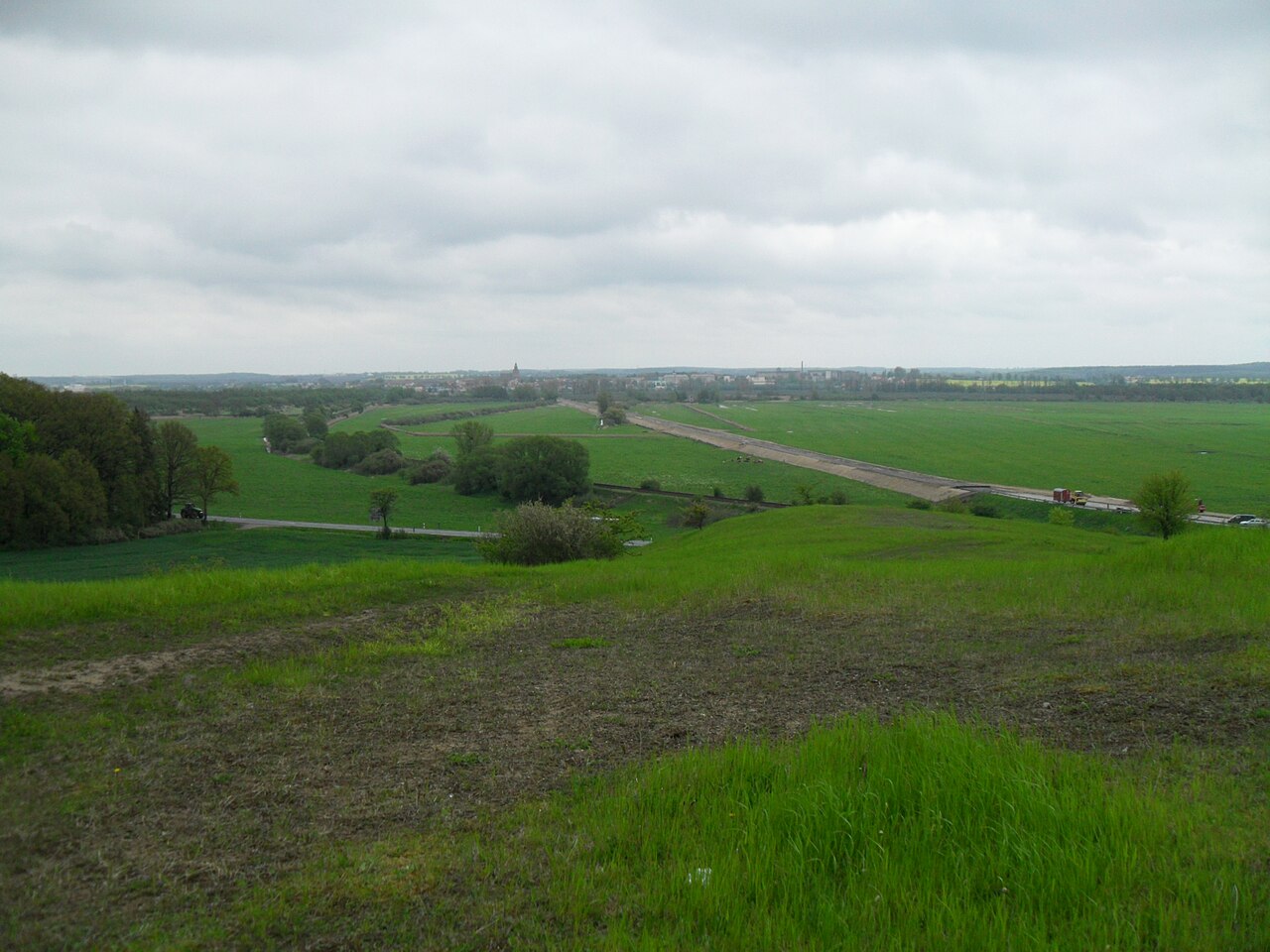 Blick vom Bornberg im Ostteil des Naturschutzgebiets „Stauchmoräne nördlich Remplin“ in Mecklenburg-Vorpommern