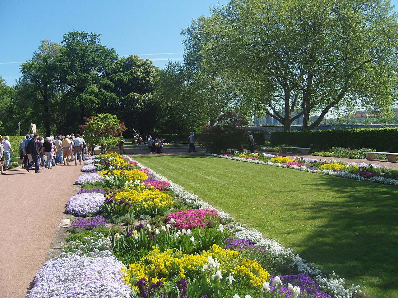 Staudengarten in Dresden