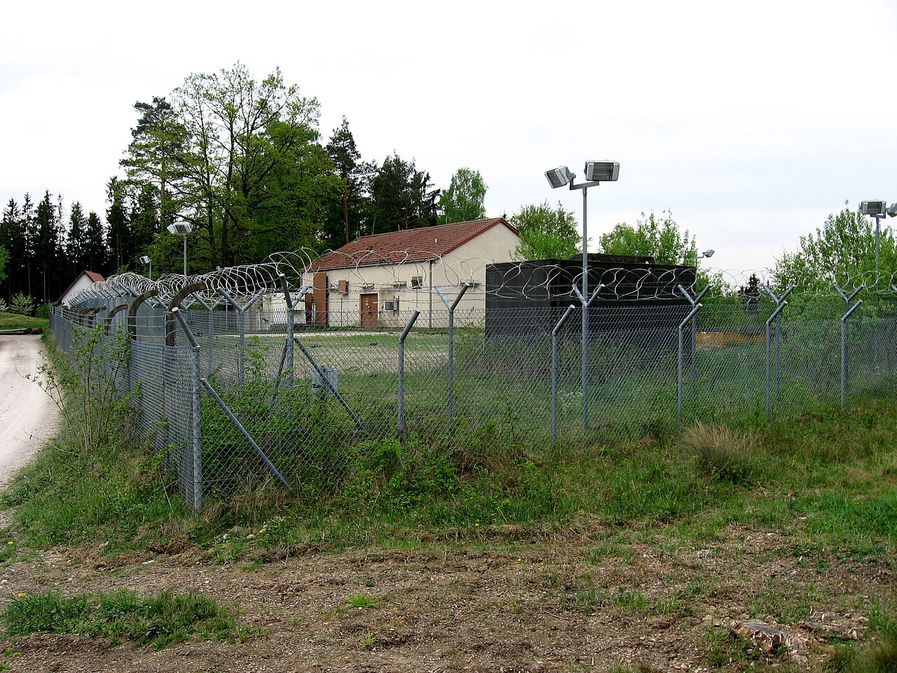 ehemalige Relaisstation der US-Streitkräfte auf dem Stauffersberg bei Augsburg