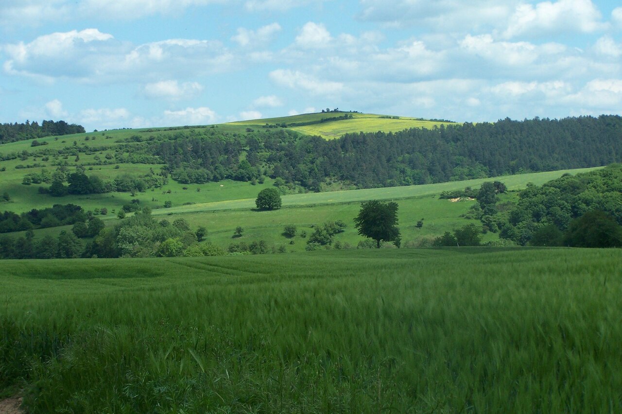 The Stechberg near Lauchröden village