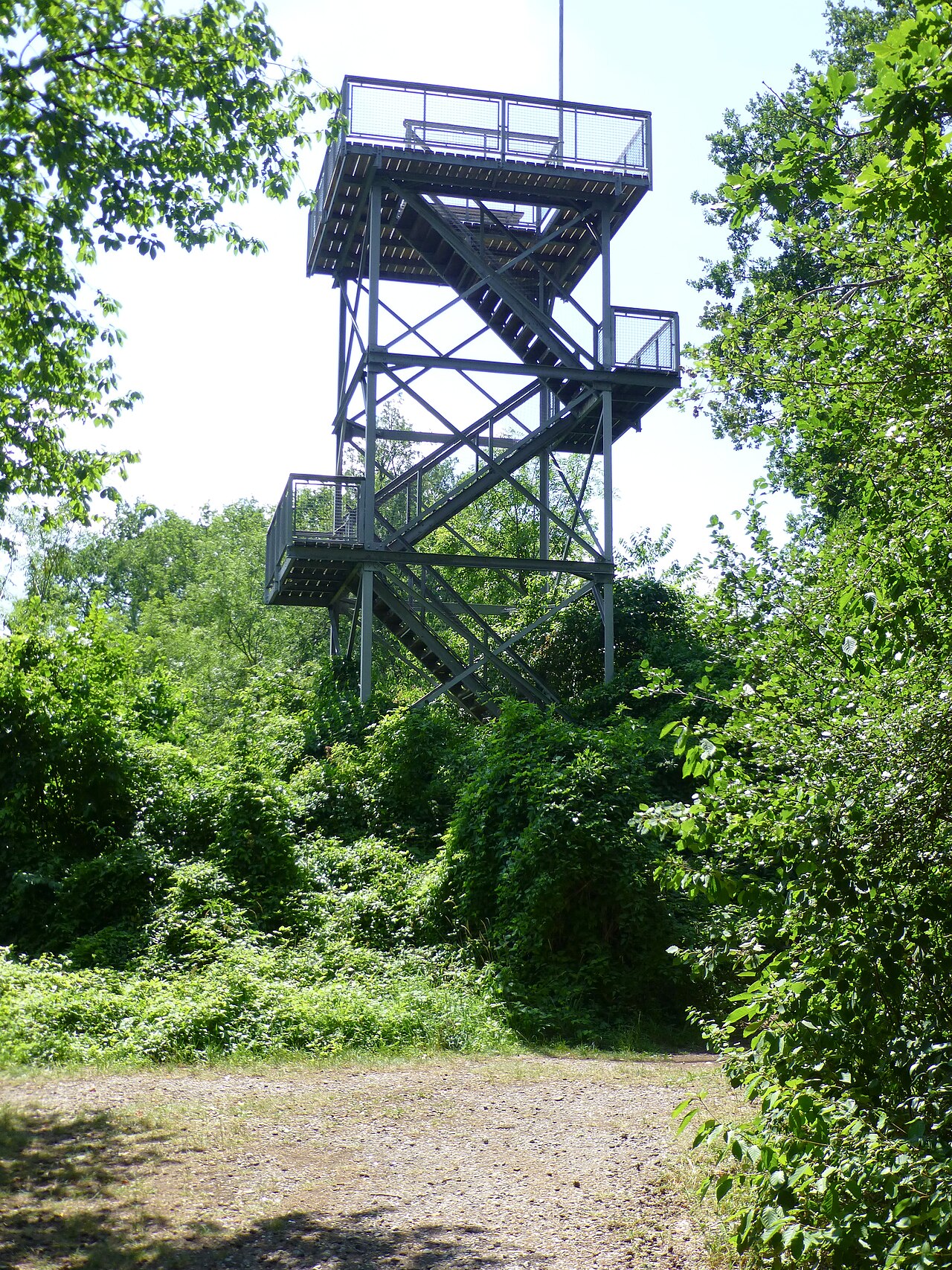 Steinenbergturm oberhalb von Tübingen