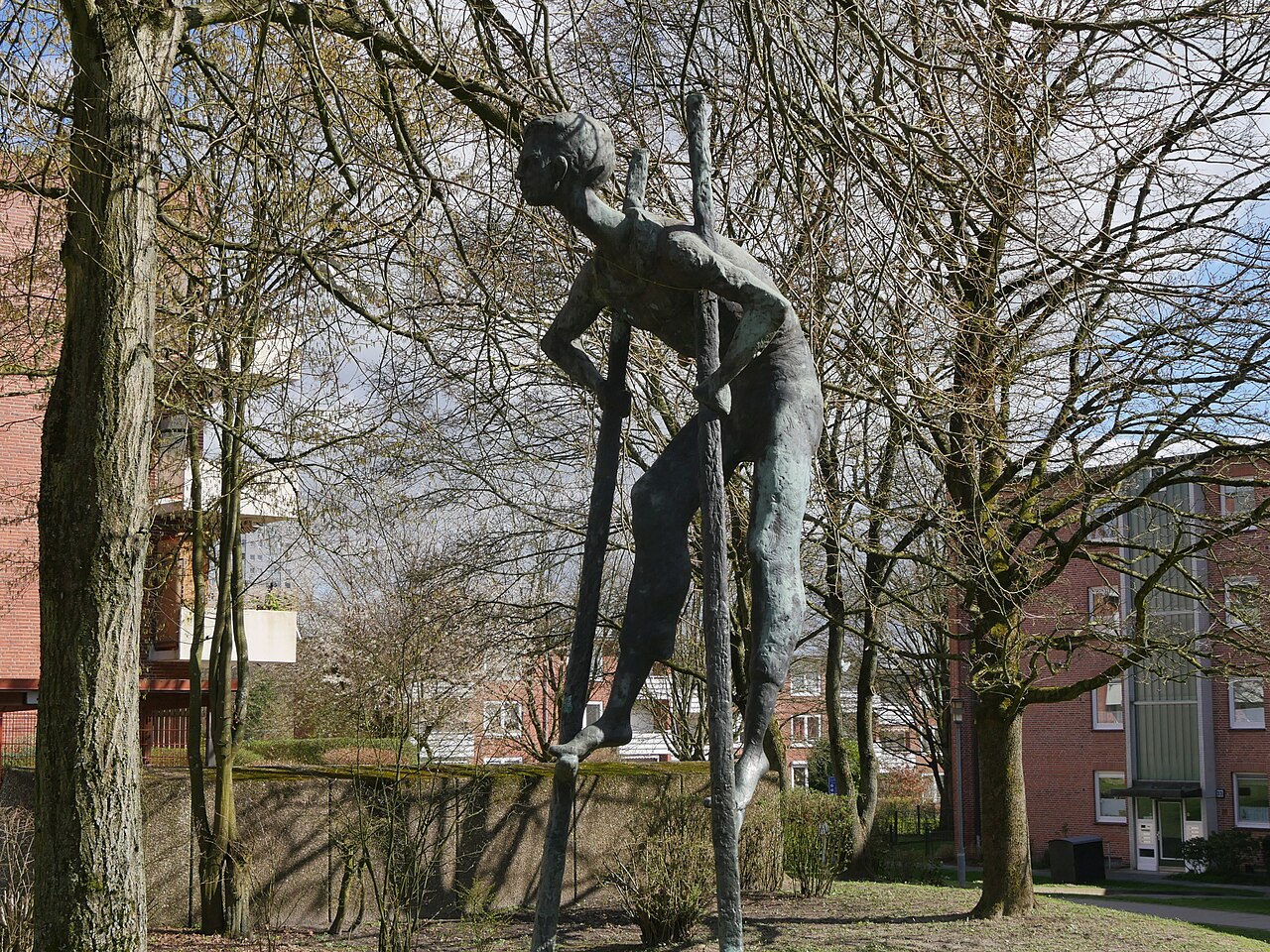 Robert Müller-Warnke: "Stelzenläufer"