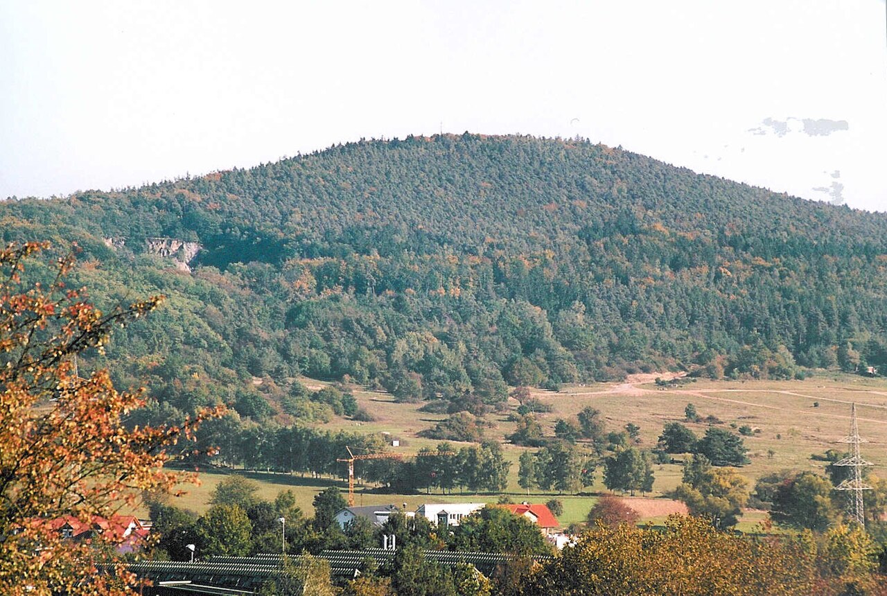 The Stengerts, a hill in the Spessart mountains in the southeast of Aschaffenburg, Germany