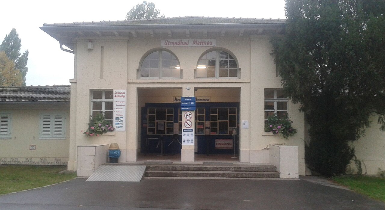 Main Building, Entrance - Strandbad Radolfzell, 6