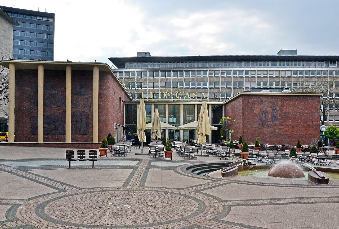 Kennedyplatz in Essen-Stadtkern, ehem