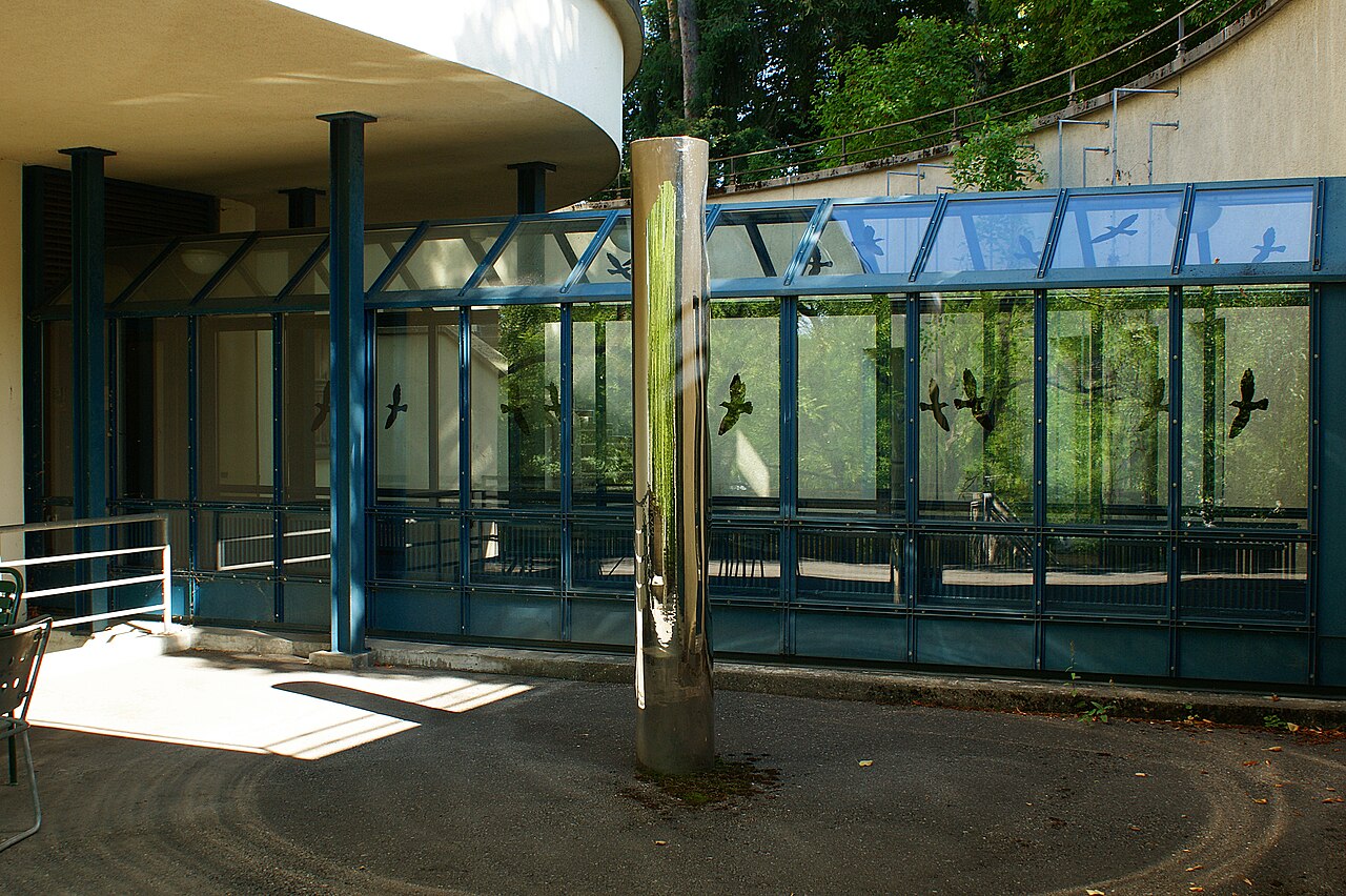 Chromstahlplastik Stream (Willy Weber 1972)