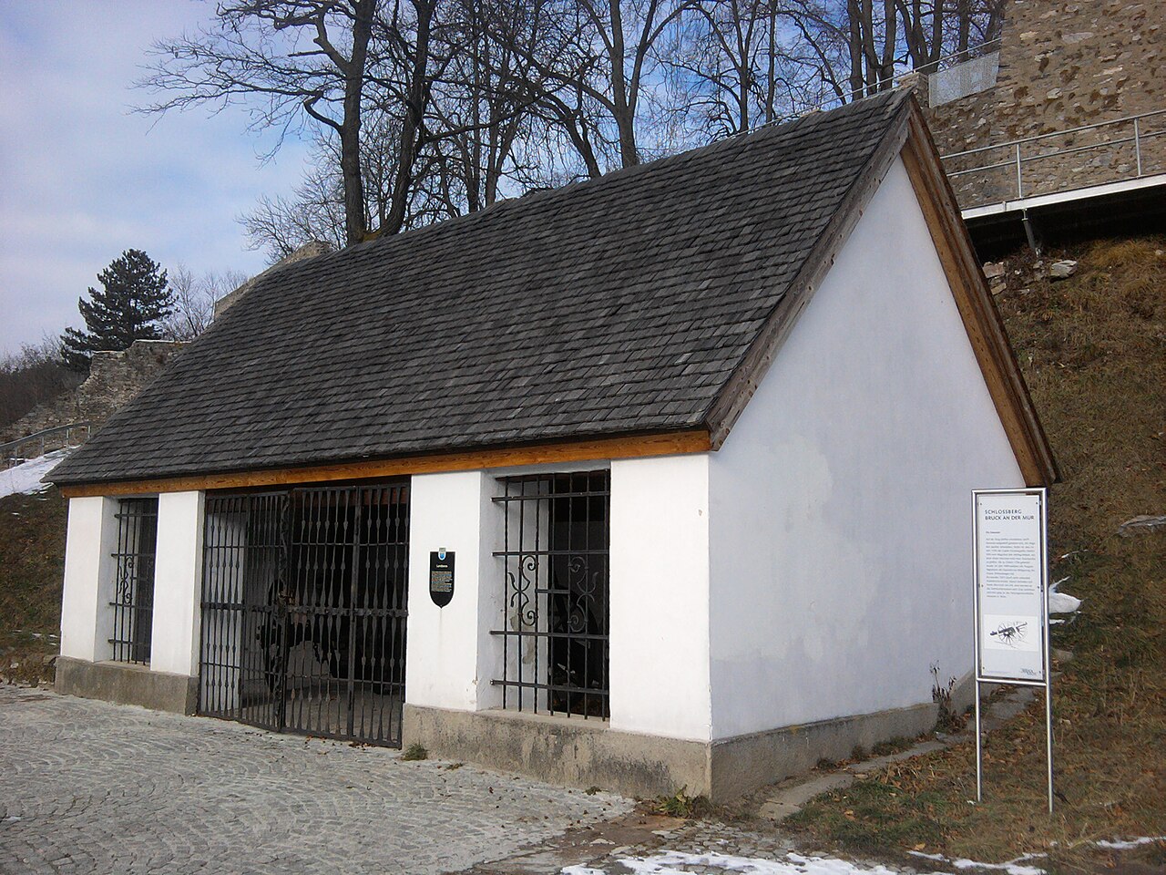The Stuckhütte on Schlossberg, Bruck an der Mur, Austria